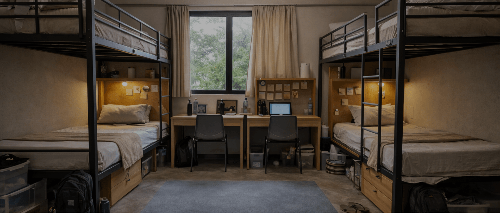 Modern student accommodation